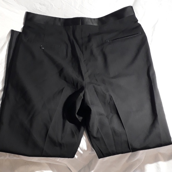 Womens Super 100s Worsted Wool Dress Pants Size 34 - Picture 8 of 8